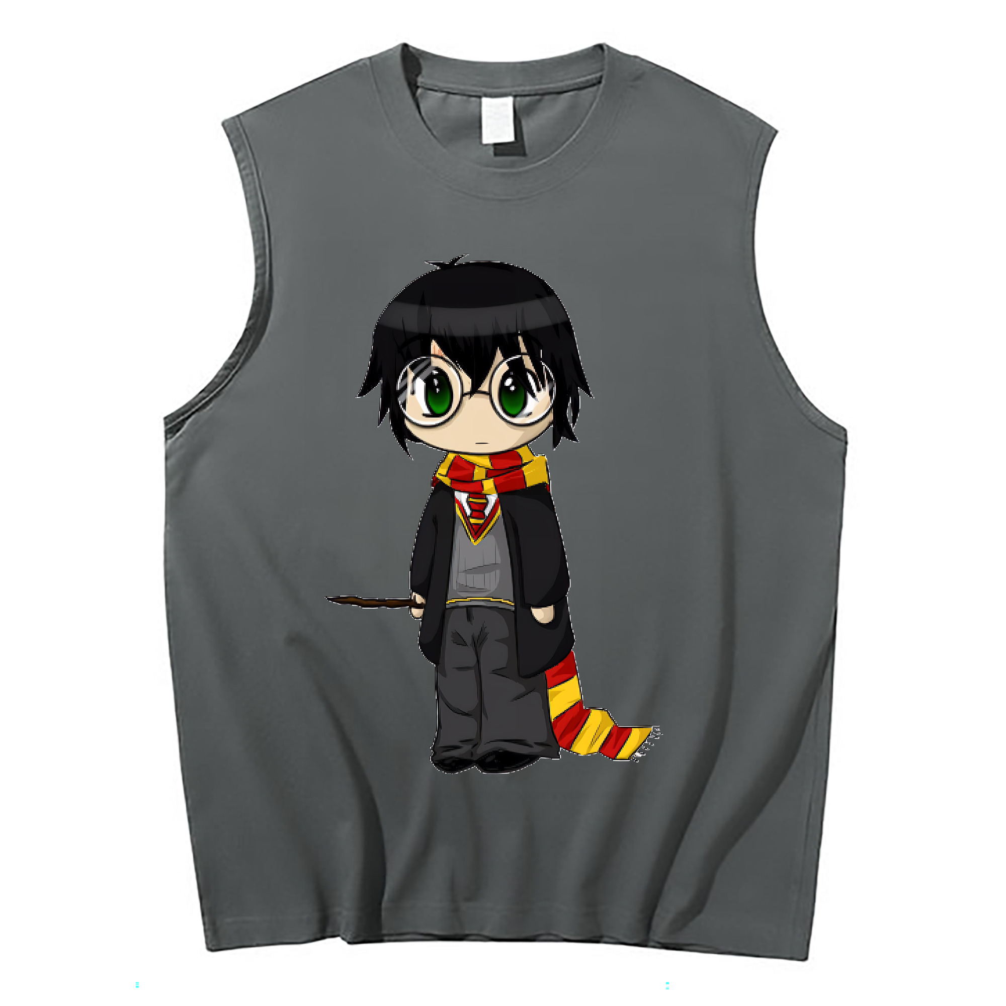 （画像用） Harry Potter ハリー・ポッターシリーズ コットン100％タンクトップ（フロントプリント）